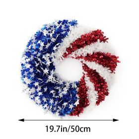 1PC Wooden tags for Independence Day, patriotic American homes, rural areas, wooden walls, door decorations, wooden crafts (Color: 73, size: 20*20*0.5cm)