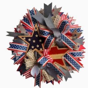 1PC Wooden tags for Independence Day, patriotic American homes, rural areas, wooden walls, door decorations, wooden crafts (Color: K, size: 30*30*0.5cm)