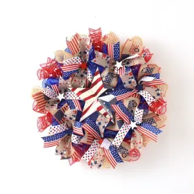 1PC Wooden tags for Independence Day, patriotic American homes, rural areas, wooden walls, door decorations, wooden crafts (Color: 108, size: 20*20*0.5cm)
